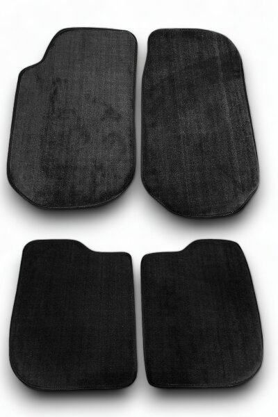 Auto Fußmatten Teppich Matten für Audi A6 S6 C4 1994 - 1997 schwarz