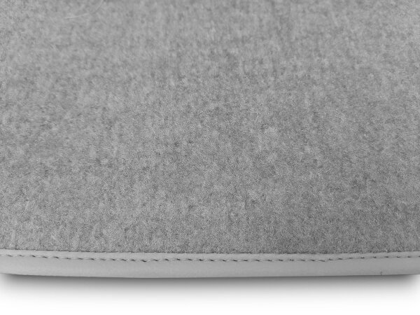 Auto Fußmatten Teppich für Porsche 964 1989 - 1994 grau (Velours)