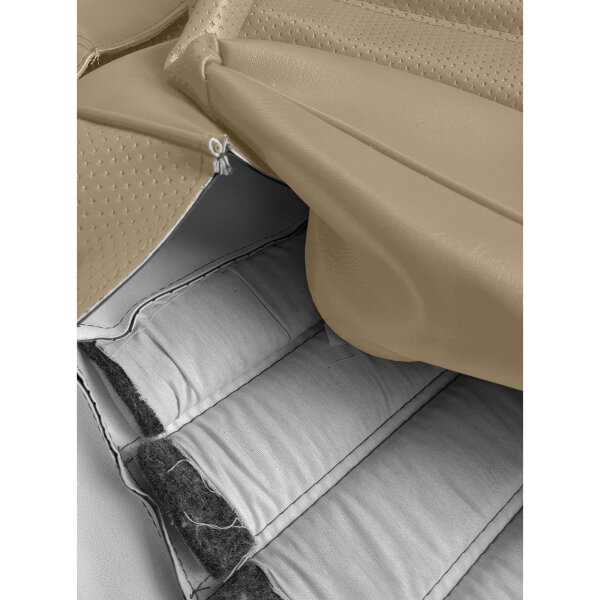 Sitzbezüge Bezüge für Mercedes Benz W114 W115 /8 Coupe beige
