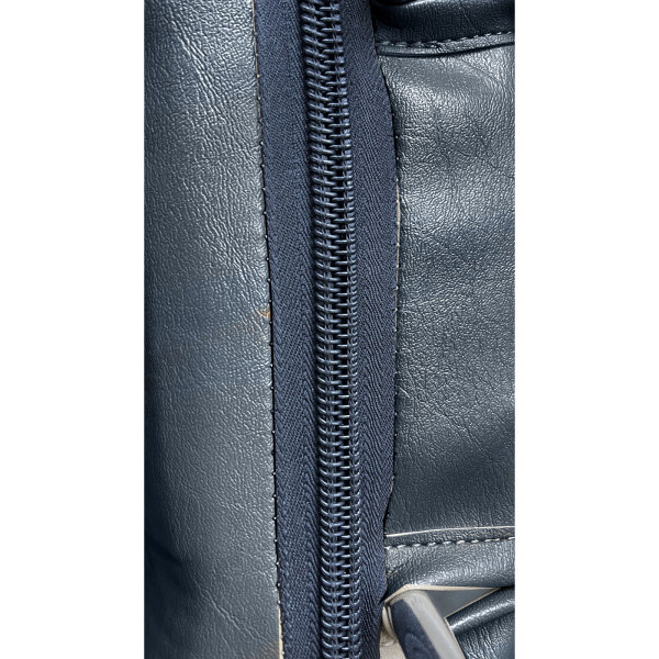 Bezug Kopfstütze Hasenohr für Mercedes SL R107 W114 W115 Etc. blau