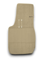 Teppichsatz Teppich Gummi Velours für Fiat Spider 1500 & 1600 S beige