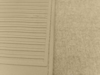 Teppichsatz Teppich Gummi Velours für Fiat Spider 1500 & 1600 S beige