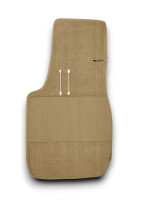 Teppichsatz Teppich Gummi Velours für Fiat Spider 1500 & 1600 S dattel