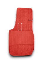 Teppichsatz Teppich Gummi Velours für Fiat Spider 1500 & 1600 S rot