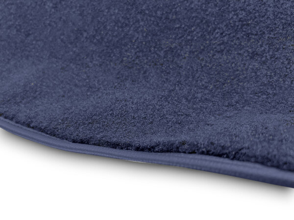 Kofferraumteppich für Mercedes-Benz W108 W109 W110 W111 W112 S SE SEL Velours blau