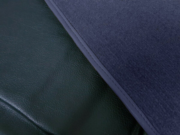 Kofferraumteppich für Mercedes-Benz W108 W109 W110 W111 W112 S SE SEL Velours blau