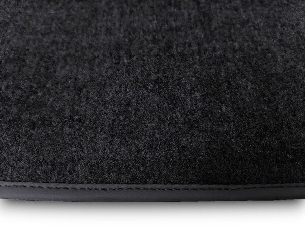 Kofferraumteppich für Mercedes-Benz W108 W109 W110 W111 W112 S SE SEL Velours schwarz