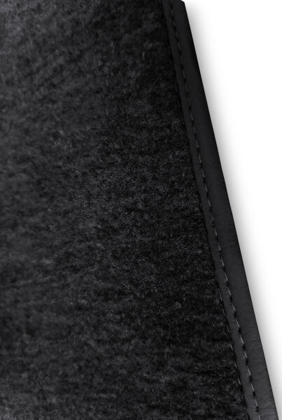 Kofferraumteppich für Mercedes-Benz W108 W109 W110 W111 W112 S SE SEL Velours schwarz