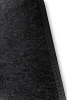 Kofferraumteppich für Mercedes-Benz W108 W109 W110 W111 W112 S SE SEL Velours schwarz