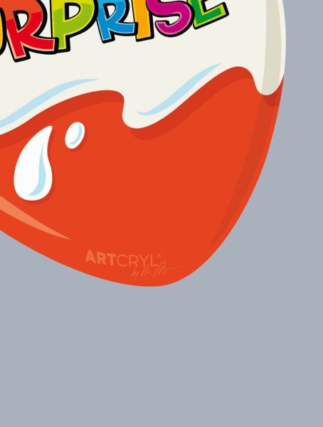 Acrylglas Pop Art Wandbild Acrylbild Artcryl Surprise Surprise Motiv