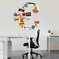 Acrylglas Pop Art Wandbild Acrylbild Artcryl ﾀhallenger...