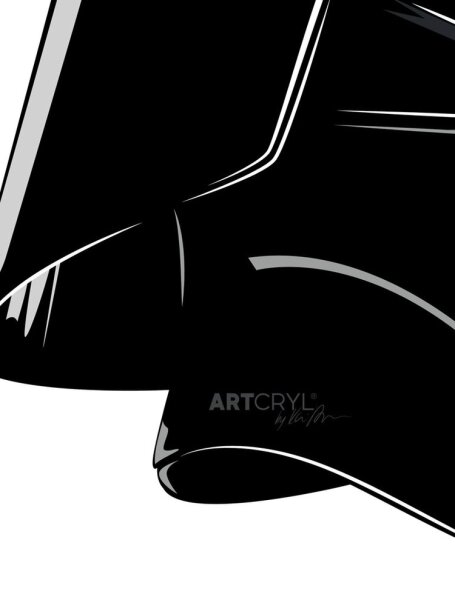 Acrylglas Pop Art Wandbild Acrylbild Artcryl Ray-Ban-Vader Motiv
