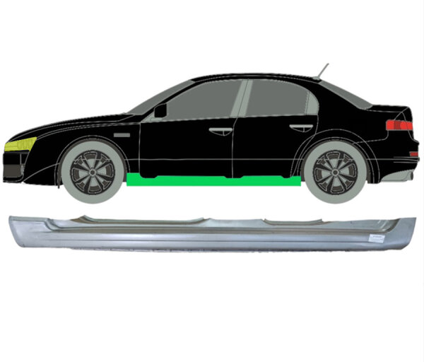 Schweller für Alfa Romeo 159 2005 - 2012 links