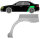 Hinten Radlauf Panel für Alfa Romeo 159 2005 - 2012 links