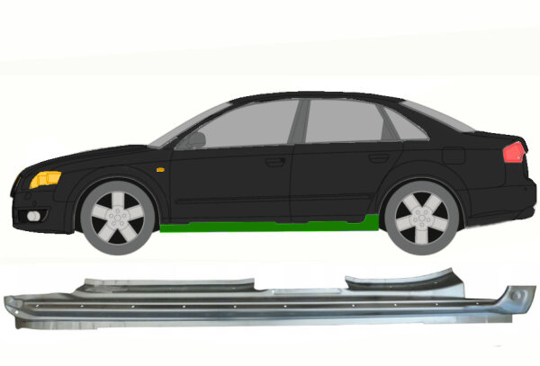 Schweller Blech für Audi A4 B6 Oder B7 2000 - 2007 links
