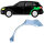 Hinten Radlauf für Audi Q5 2008 - 2012 links