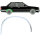 Hinten Innen Radlauf für Bmw 3 E30 1982 - 1987 rechts