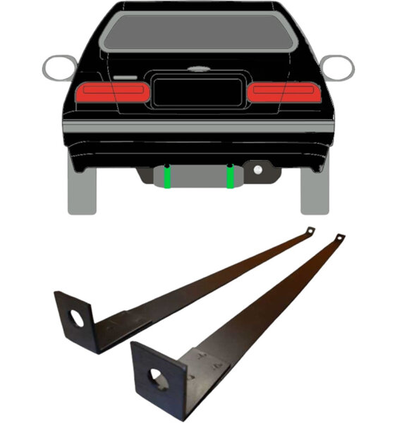 Kraftstofftankklemmen für Honda Accord 1993 - 1997