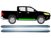 Schweller Reparaturblech Satz für Toyota Hilux 2015...