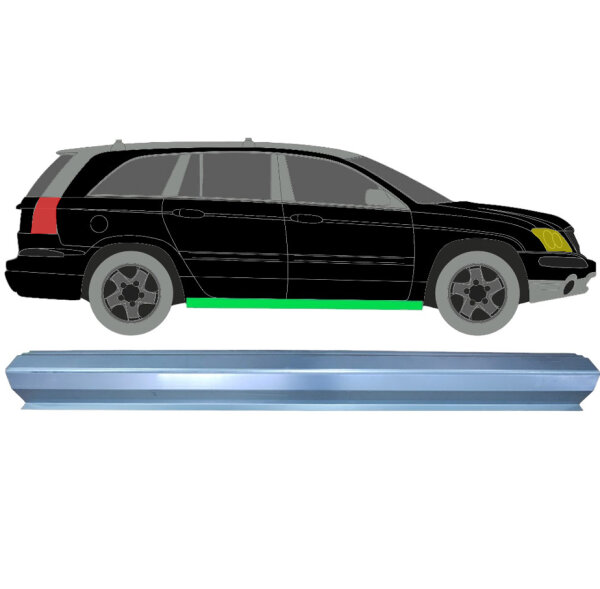 Schweller innen Blech für Chrysler Pacifica 2003 – 2007 symmetrisch
