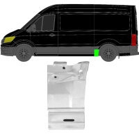 Mittel Hinten Kotflügel Blech für Volkswagen...
