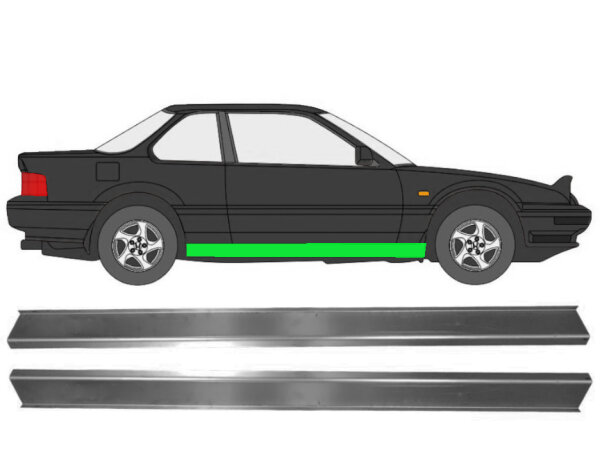 Schweller Blech Satz für Honda Prelude 1987 - 1992 links & rechts