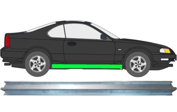 Schweller Blech für Honda Prelude 1992 - 1997 rechts