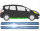 Schweller Blech Satz für Honda Jazz 2008 - 2015 rechts & links