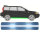 Innen Schweller Reparaturblech Satz für Honda Hrv 1999 - 2006