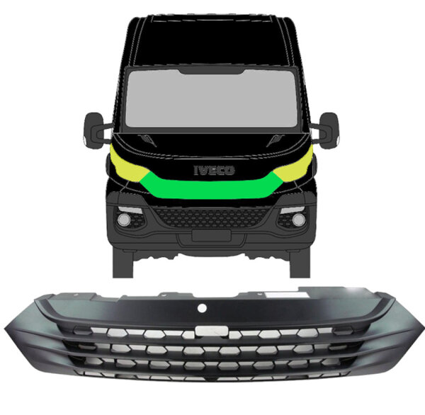 Kühlergrill für Iveco Daily 2016 - 2019