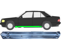 Voll Schweller Blech für Mercedes 190 W201 1982 -...