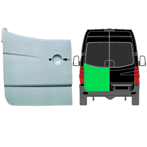 Hinten Tür Blech Hoch für Mercedes Sprinter Ab 2006 links