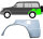 Hinten Kotflügel Blech für Mitsubishi Pajero 1991 - 1999 links