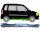 Schweller Blech für Vauxhall Agila A 2001 - 2008 rechts