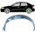Hinten 5 Tür Innen Radlauf Blech für Vauxhall Astra G 1999 - 2009 links