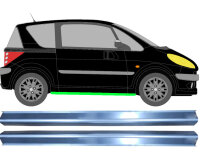 Schweller Blech Satz für Peugeot 1007 2005 - 2009...