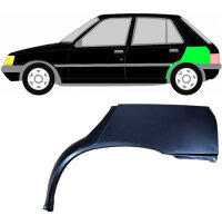 Radlauf hinten Blech für Peugeot 205 5 Türer...