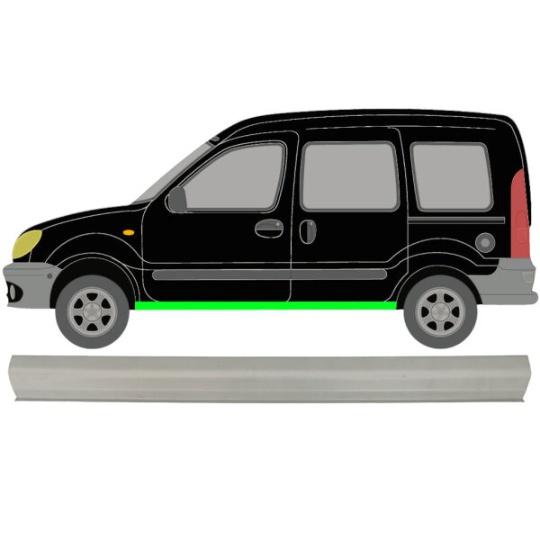 Schweller Blech für Renault Kangoo 3 & 5 Türer 1997 - 2008 links