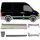 Kurz Blech Satz für Opel Oder Vauxhall Movano 1998 - 2010 rechts & links