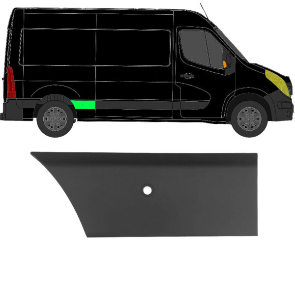 L2 Seitenleiste Pdc für Opel - Vauxhall Movano Ab 2010 rechts