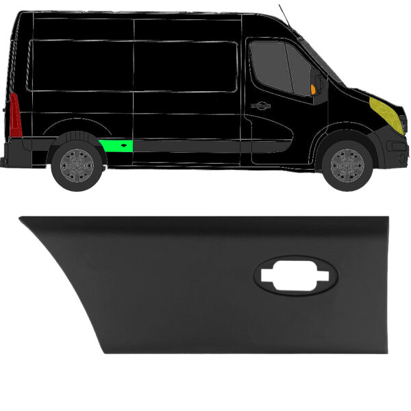 L2 Seitenleiste Markierungsleuchte für Nissan Nv400 Ab 2010 rechts