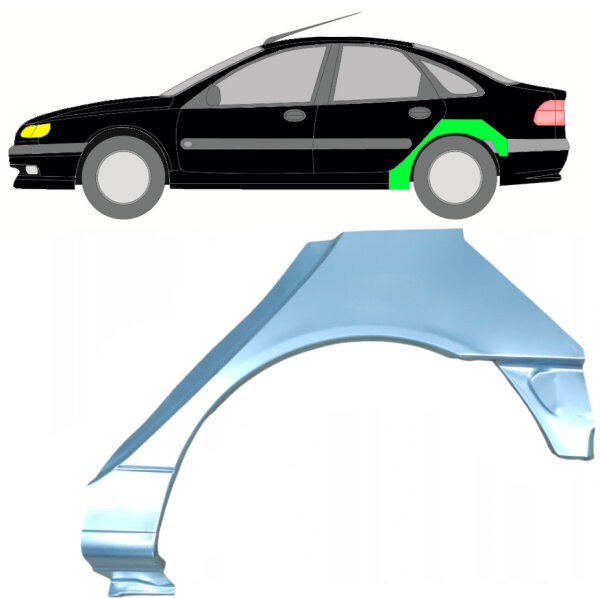 Hinten Radlauf Blech für Renault Laguna I 1994 - 2001 links