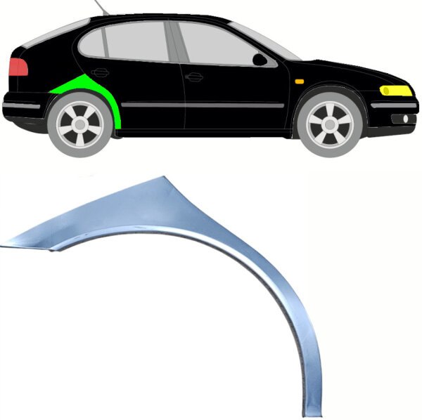Hinten Radlauf Blech für Seat Toledo 1999 - 2006 rechts