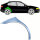 Hinten Radlauf Blech für Seat Toledo 1999 - 2006 rechts