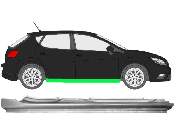Schweller Blech für Seat Ibiza 2008 - 2017 rechts