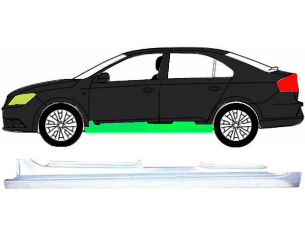 Voll Schweller Blech für Seat Toledo 2012 - 2018 links