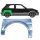 Hinten Radlauf Blech für Toyota Starlet P70 1984 - 1989 rechts