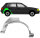 Hinten 5 Tür Radlauf Blech für Toyota Corolla E9 1987 - 1994 rechts