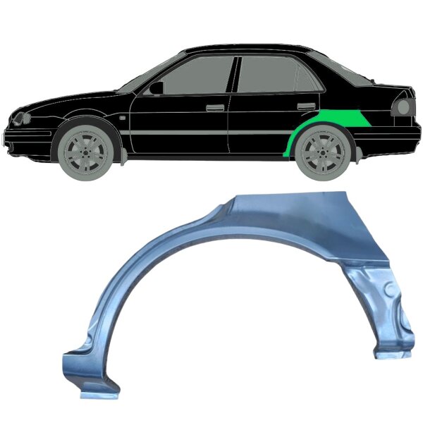 Hinten Radlauf Blech für Toyota Corolla E11 1997 - 2002 links
