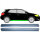 Schweller Blech Satz für Toyota Auris 2007 - 2012 rechts & links